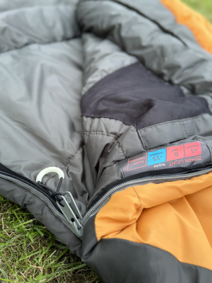 Спальный мешок кокон Tramp Zephir Lite T-Loft Regular (правый) 220*80*55 см (-15°C)