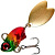 Тейл-спиннер Narval Buzzing Bug 21gr #005-Dark Traffic Light