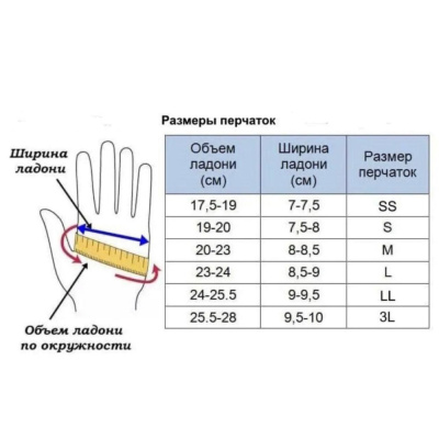 Перчатки для рыбалки А-936 Rubber Thermo -40 градусов р.LL