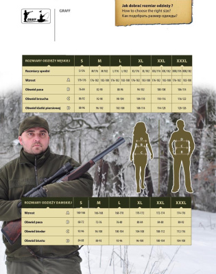 Термобелье Graff Duo Skin 300 футболка + кальсоны (оливковый) размер XXL