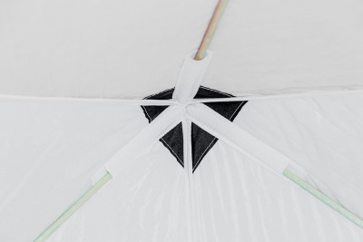 Палатка для зимней рыбалки Кедр Куб-2 (1.9*1.9/1.8м) Трёхслойная (Утеплённая)