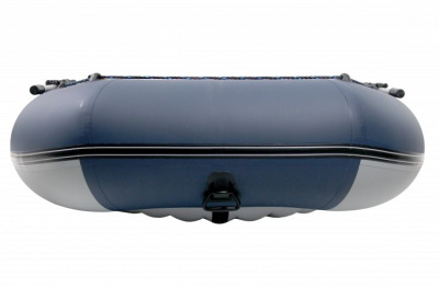 Лодка Grouper GR 335W (кокпит 80 см) НДНД (серо - синий) модель 2025 г