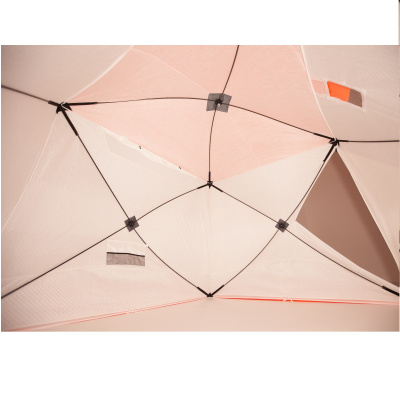 Зимняя палатка Пингвин Mr. Fisher Лонг 290 MAX Термо (3-сл) 290*225 (бело-оранжевый)