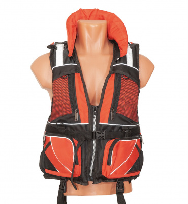 Жилет спасательный Ковчег Премиум до 60 кг (красный)