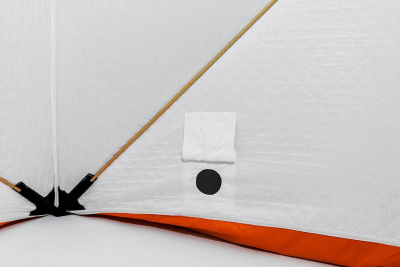 Палатка для зимней рыбалки Кедр Куб-3 (2.15*2.15/2.0м) Трёхслойная (Утеплённая)