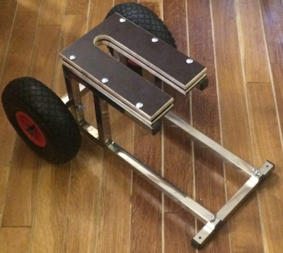 Тележка для моторов из нержавеющей стали