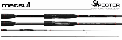 Спиннинг Metsui 24 Specter S702XUL 2.13m 0.5-5gr