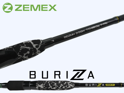 Спиннинг Zemex Buriza 862MH 2.59m 7-28gr
