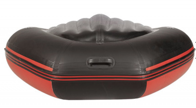 Лодка моторная килевая Лоцман М-330 НД НД Премиум (красно-чёрный)