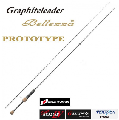 Спиннинг Graphiteleader 21 Bellezza Prototype 21GBLZPS-612UL-T 1.85m 1-6gr