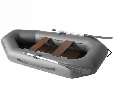 Лодка гребная Лоцман С-260 ЖС (серый)