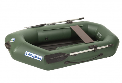 Лодка гребная Лоцман Стандарт 220 ВНД (зелёный)