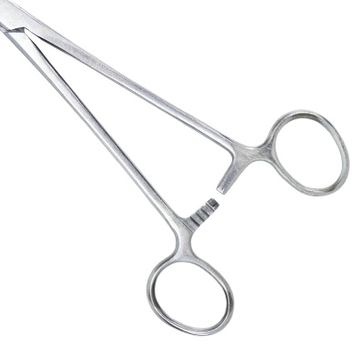 Зажим рыболовный Namazu, экстрактор корнцанг, L-220 мм прямой, нерж.