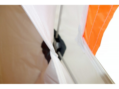 Зимняя палатка Призма Премиум STRONG (2-сл) 225*215 (бело-синий)