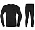 Термобелье Graff Duo Skin 300 футболка + кальсоны (черный) размер XXL