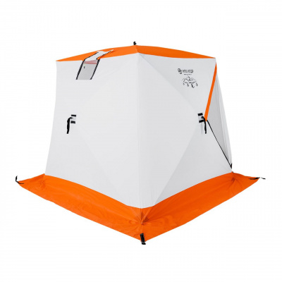 Палатка для зимней рыбалки Кедр Куб-2 (1.9*1.9/1.8м) Трёхслойная (Утеплённая)