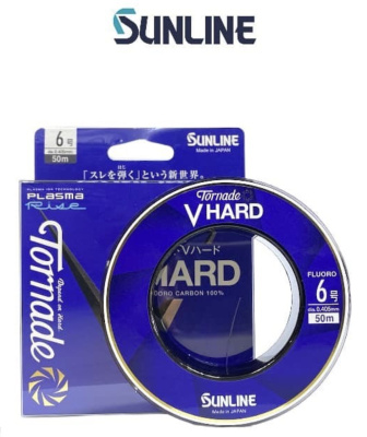 Флюорокарбон Sunline Leader Tornado V Hard Version 50m #6/ 0.405mm
