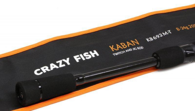 Спиннинг Crazy Fish Kaban 692M-T 2.09m 8-24gr