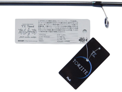 Спиннинг Xesta Light game Black star Tz Tuned soft solid tip S64-S 1.95m 0.2-5gr