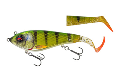 Воблер SAVAGE Gear Deviator Tail 20cm 88gr Slow Sinking #SS CHAROME PERCH