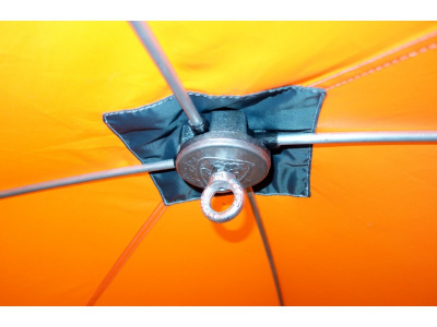 Зимняя палатка Призма Премиум (1-сл) 215*215 (бело-оранжевый)