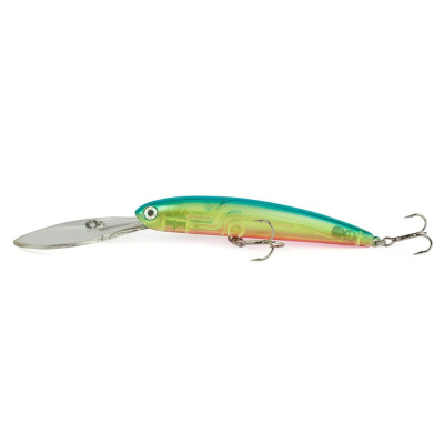 Воблер HMKL K-IV Minnow 95SP #Ghost Blue Chartreuse