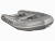 Надувная ПВХ лодка X-River Rocky 375 (оранжевый, серая фурнитура) + дублирование тканью ПВХ дна и баллонов