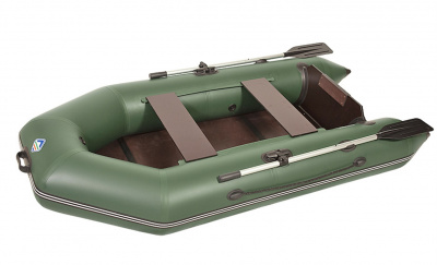 Лодка моторная Лоцман Стандарт 280 ЖС (зелёный)