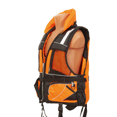 Жилет спасательный Ковчег Премиум до 90 кг (оранжевый)