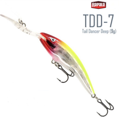 Воблер Rapala Deep Tail Dancer TDD-7 CLF