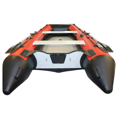 Лодка Polar Bird 320М New Merlin Стеклокомпозит (чёрно-красный)