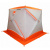 Зимняя палатка Призма BRAND NEW (2-сл) 200*185 (бело-орананжевый)