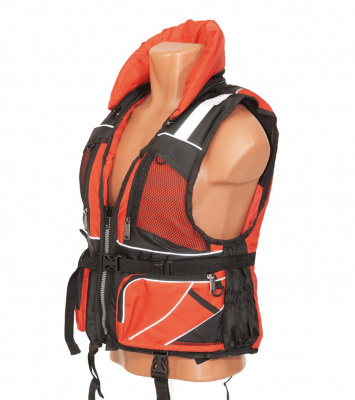 Жилет спасательный Ковчег Премиум до 90 кг (красный)