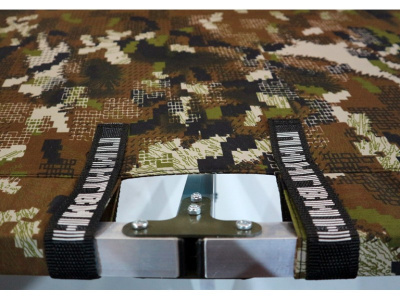 Раскладушка Пингвин складная в чехле 205/75cm + пятаки 