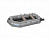 Лодка гребная под мотор Лоцман Профи 300 (серый)