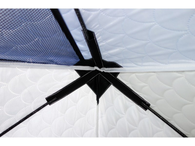 Зимняя палатка Призма Термолайт 185*185 Композит (3-сл) (бело-оранжевый)