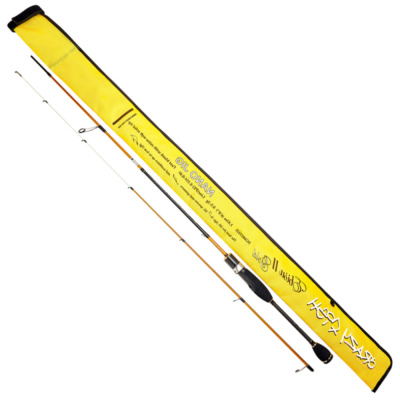 Спиннинг Crazy Fish Ebisu II Gold 602UL Light Game 1.98m 0.6-5gr